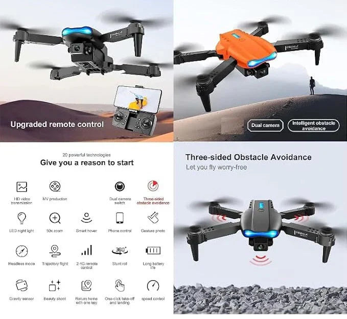 E88 Drone Camera (Eid Sale) NOW LIVE
